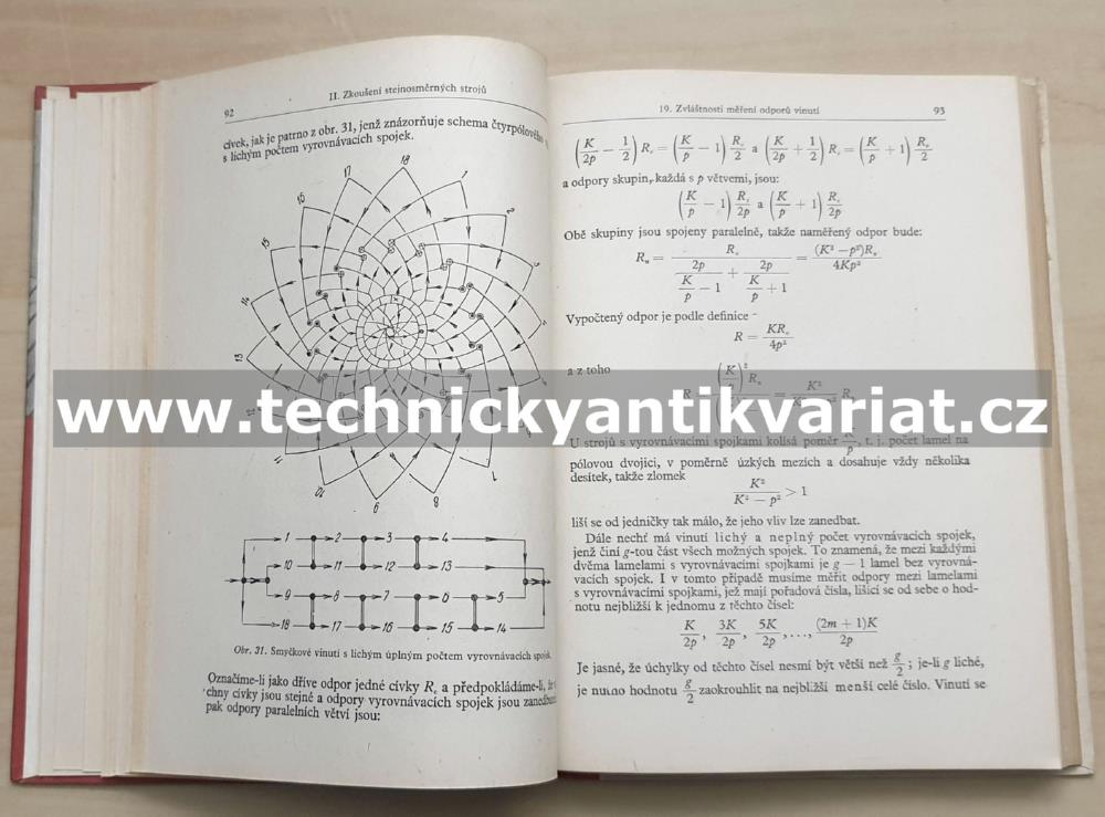 Zkoušení elektrických strojů - G.K. Žervé (1954)
