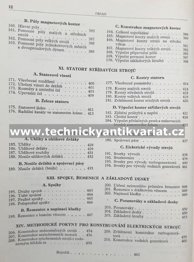 Konstrukce elektrických strojů - Alexejev (1954)