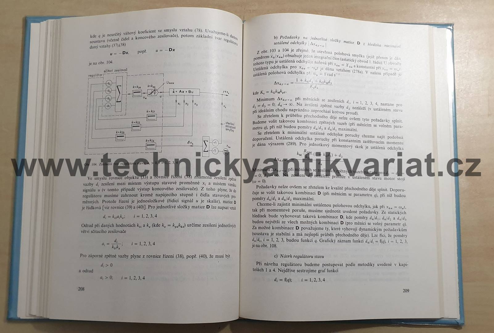 Optimalizace průmyslových regulačních obvodů - Spiral, Ovsjannikov (1982)