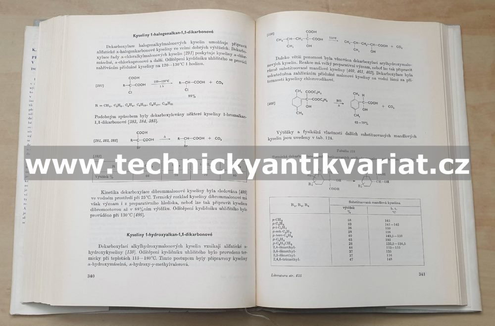 Preparativní reakce v organické chemii IX. Isomerisace a degradace - Kochloefl, Kraus (1967)