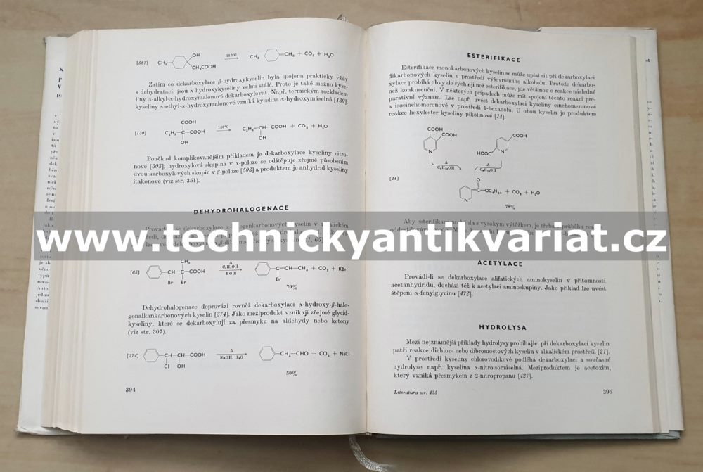 Preparativní reakce v organické chemii IX. Isomerisace a degradace - Kochloefl, Kraus (1967)