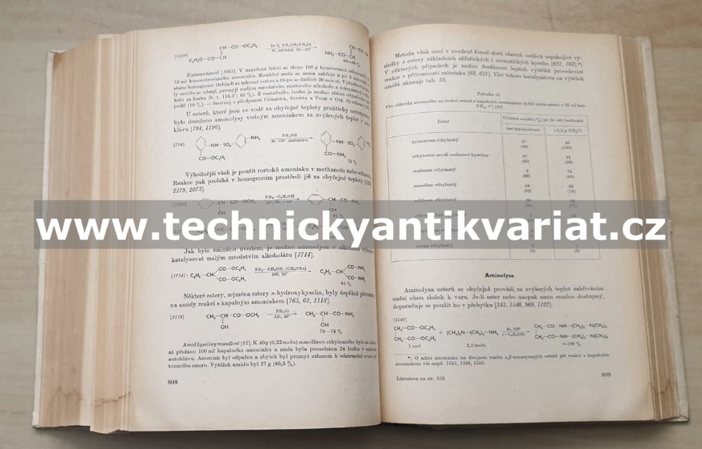 Preparativní reakce v organické chemii IV. alkylace, funkční přeměny aldehydů, ketonů a karbonových kyselin (1959)
