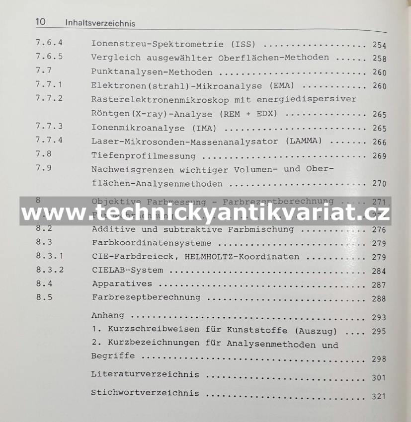 Charakterisierung von Kunststoffen mit physikalischen Methoden - Kampf (1982)