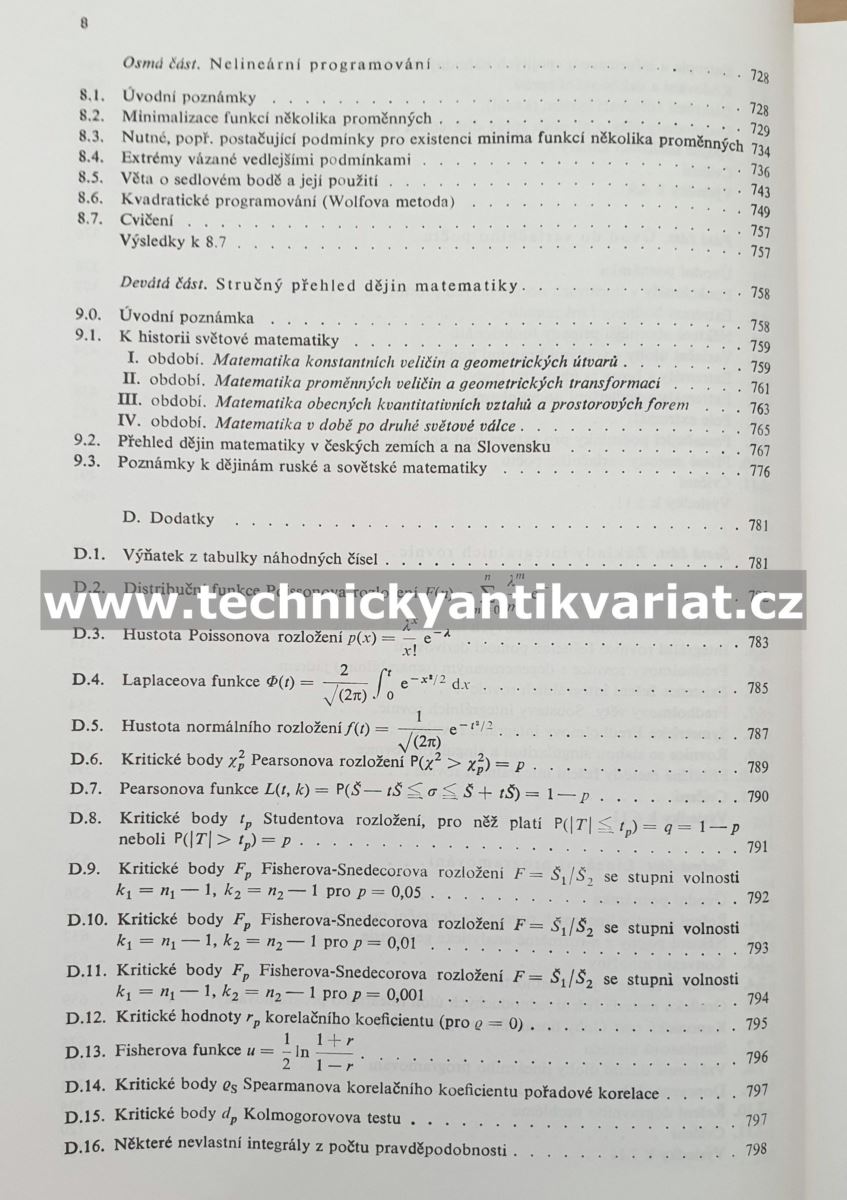 Základy aplikované matematiky III. - Škrášek, Tichý (1990)