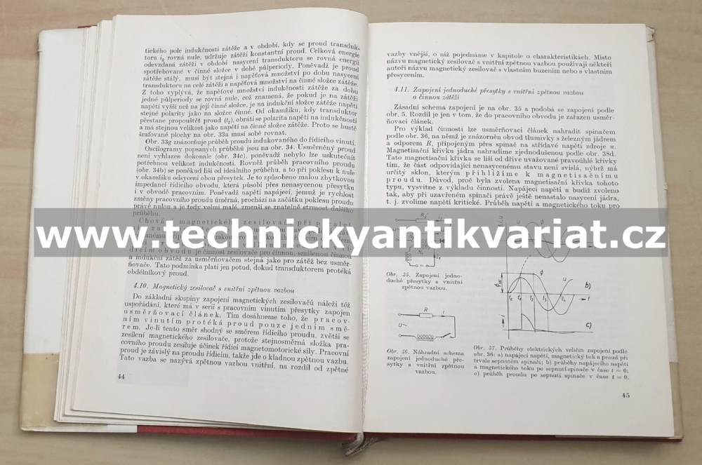 Magnetické zesilovače - Gabler, Haškovec, Tománek (1956)