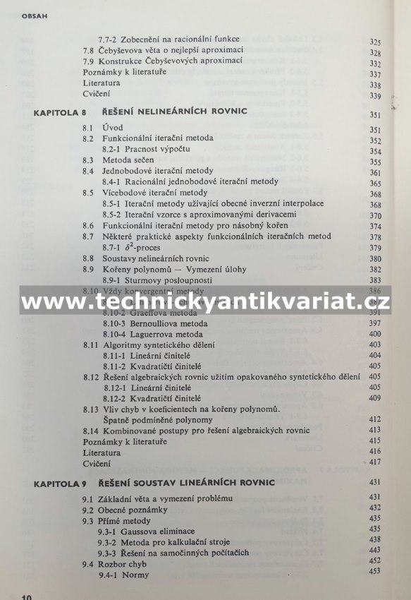 Základy numerické matematiky - Anthony Ralston (1978)