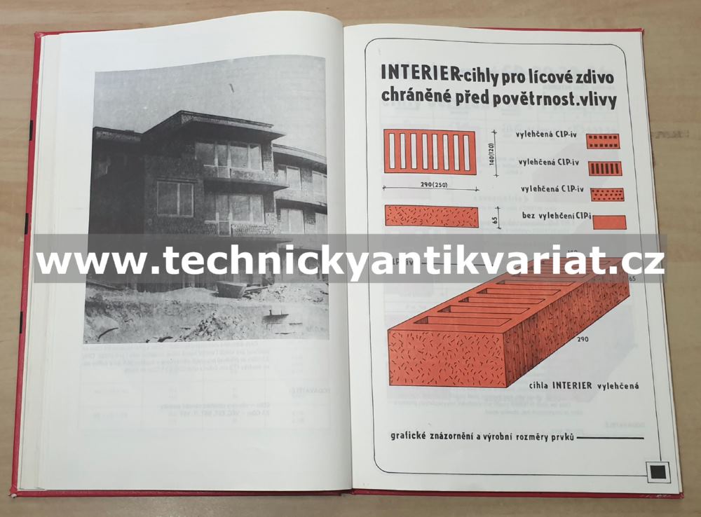 Katalog cihlářských výrobků (1985)