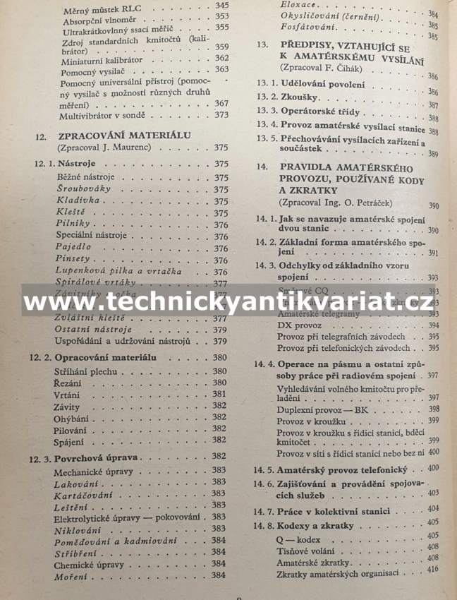 Amatérská radiotechnika II. (1954)