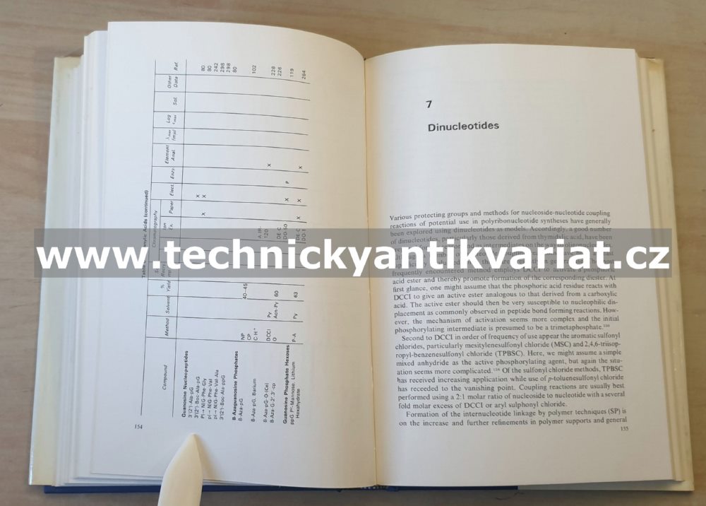 Synthetic Nucleotides Vol. I., George R. Pettit (1972)