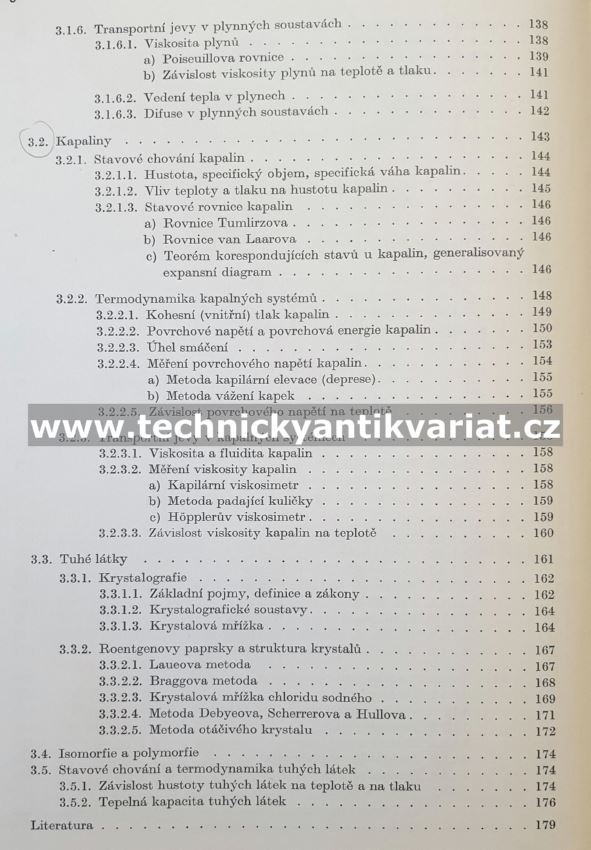 Fysikální chemie 1 - Hála, Reiser (1960)