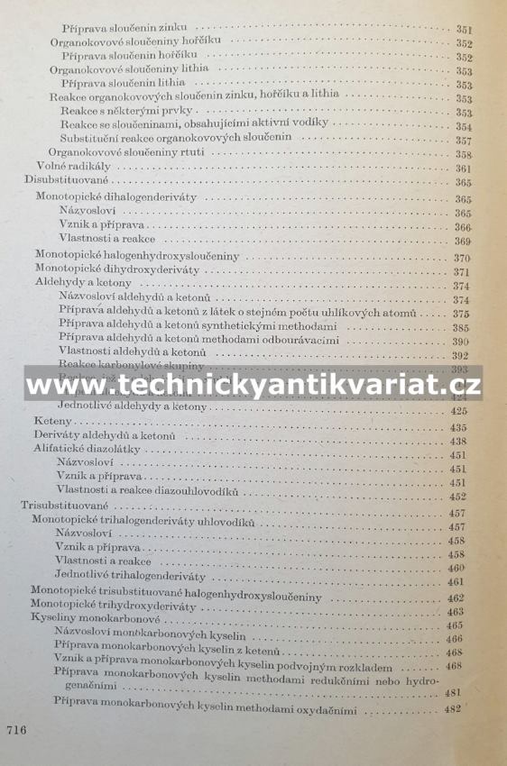 Organická chemie I. - Rudolf Lukeš (1957)