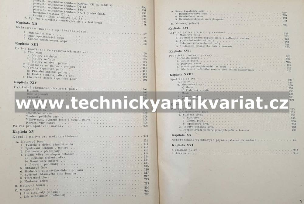 Mazání motorových vozidel a používaná paliva - Josef Hermach (1958)