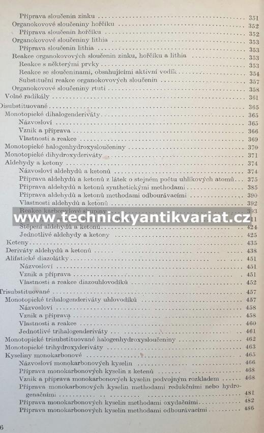 Organická chemie I. - Rudolf Lukeš (1954)