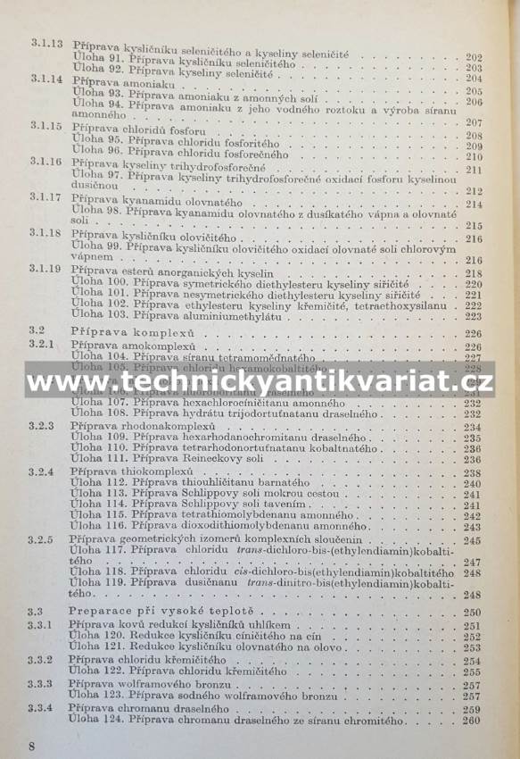 Úvod do preparativní anorganické chemie - Klikorna, Klazar, Votínský, Horák (1972)