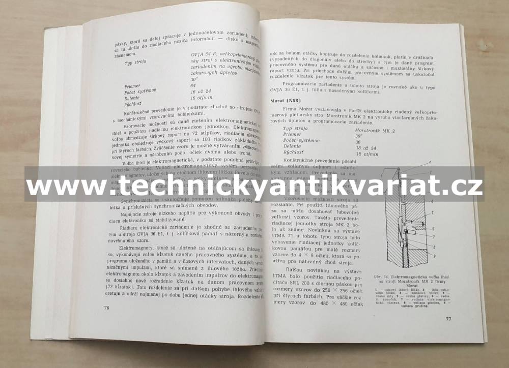 ITMA 71 Paříž Meracia a regulačná technika (1974)