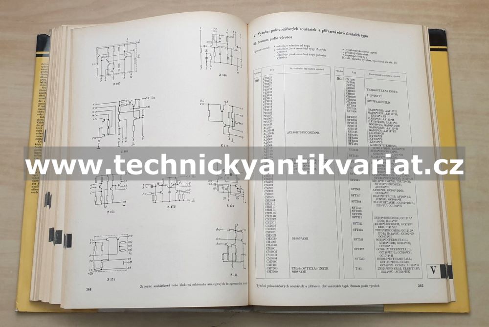 Technické údaje polovodičových součástek - Taurek (1980)