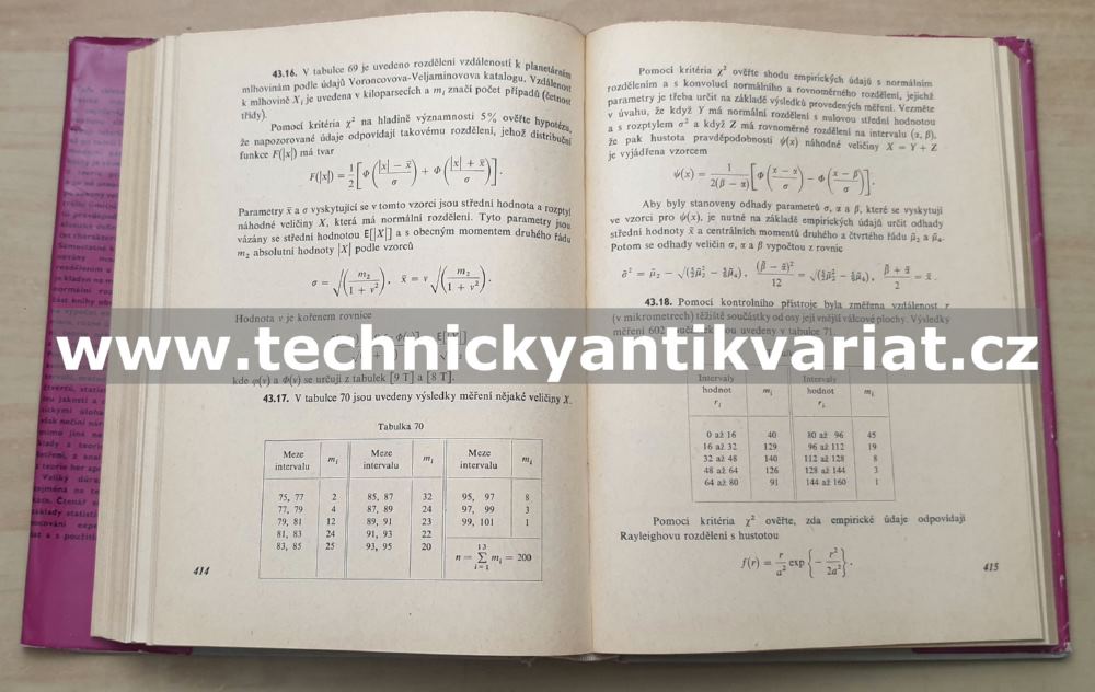 Sbírka úloh z teorie pravděpodobnosti, matematické statistiky a teorie náhodných funkcí - A.A.Svešniakov (1971)