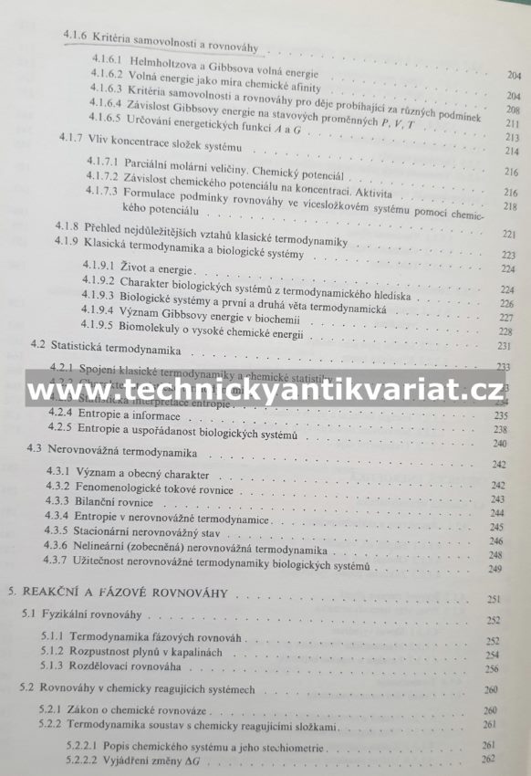 Fyzikální chemie pro biologické vědy - Zdeněk Vodrážka (1982)