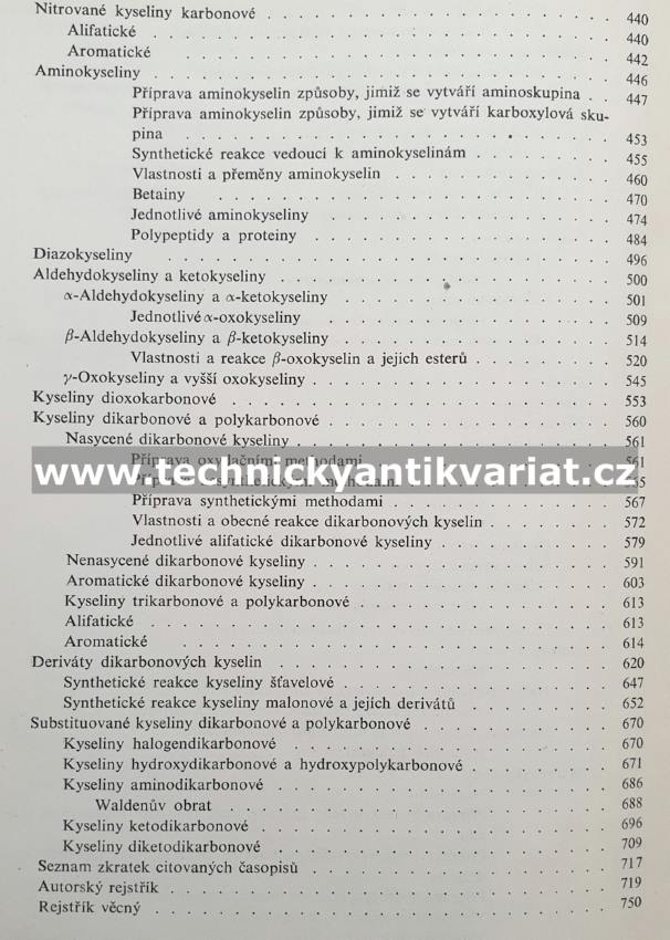 Organická chemie II. - Rudolf Lukeš (1962)