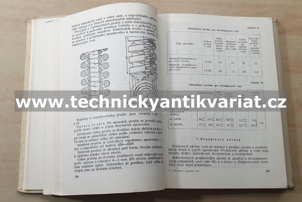 Příručka o opravách vozů pro mistry a četaře - Mordvinkin, Popov (1954)