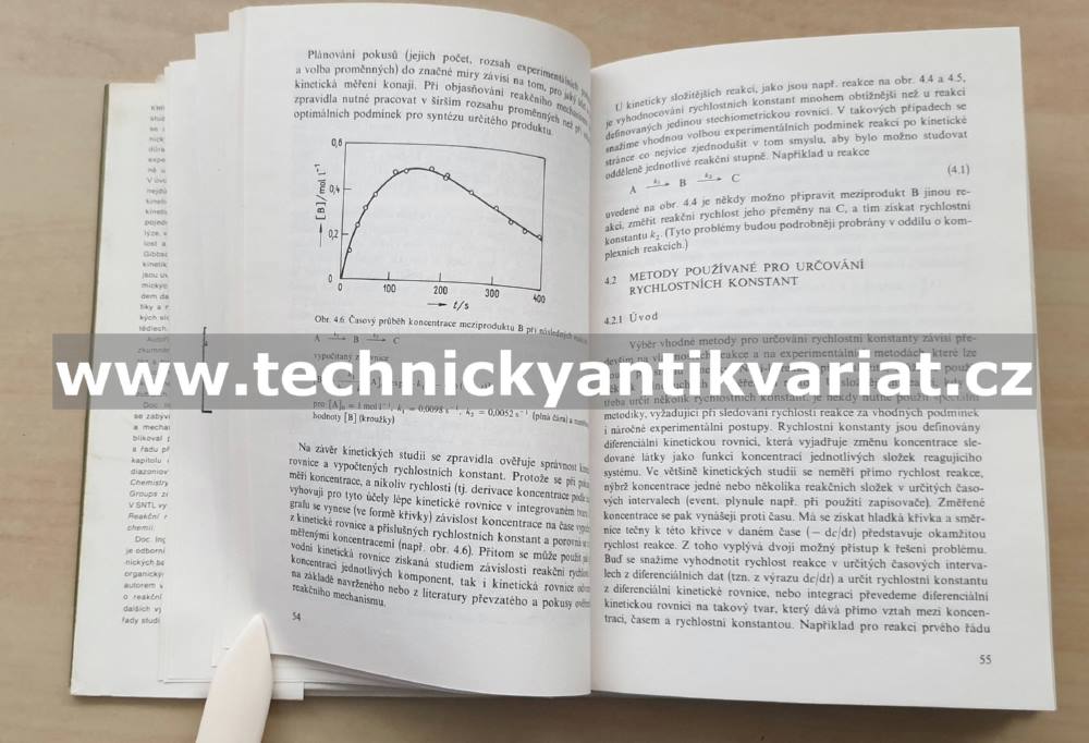 Kinetické metody při studiu reakcí organických sloučenin - Štěrba, Panchartek (1985)