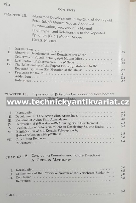 The Molecular and Developmental Biology of Keratins Volume 22 (1987)