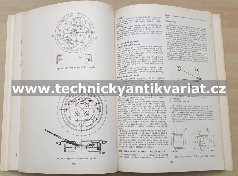 Škoda 1203 - dílenská příručka (1974)