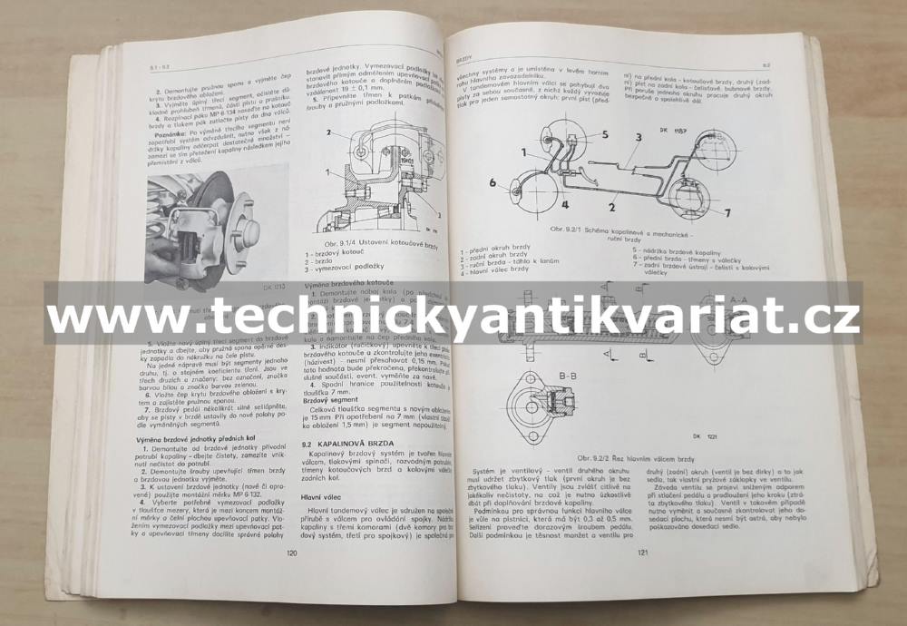 Škoda 100,100L,110L,110LS - Dílenská příručka (1974)