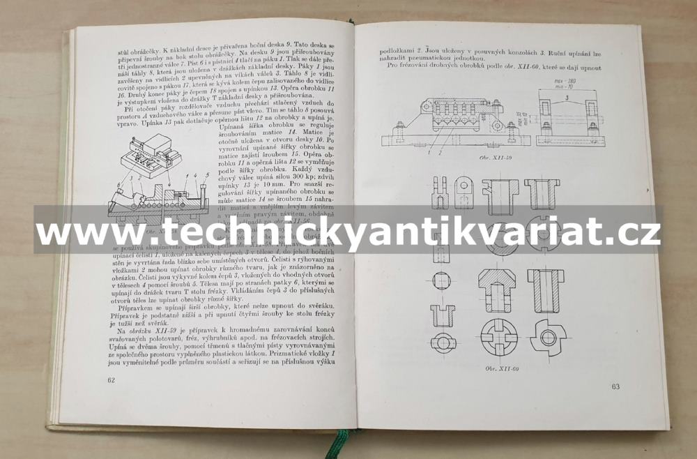 Přípravky a zařízení pro zkrácení vedlejších časů ve výrobě III. - Chvála, Řezáč (1964)
