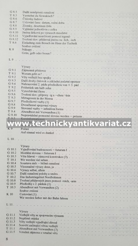 Němčina pro vysoké školy - Vratislav Slezák (1988)