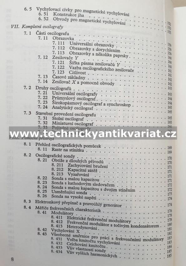 Elektronkový oscilograf - Norton Nadler (1954)