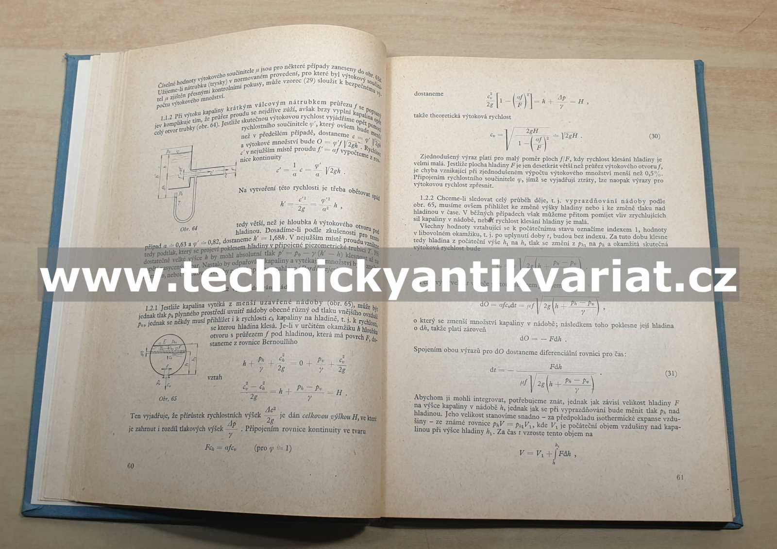 Hydromechanika pro strojní inženýry - Otakar Maškovský (1956)