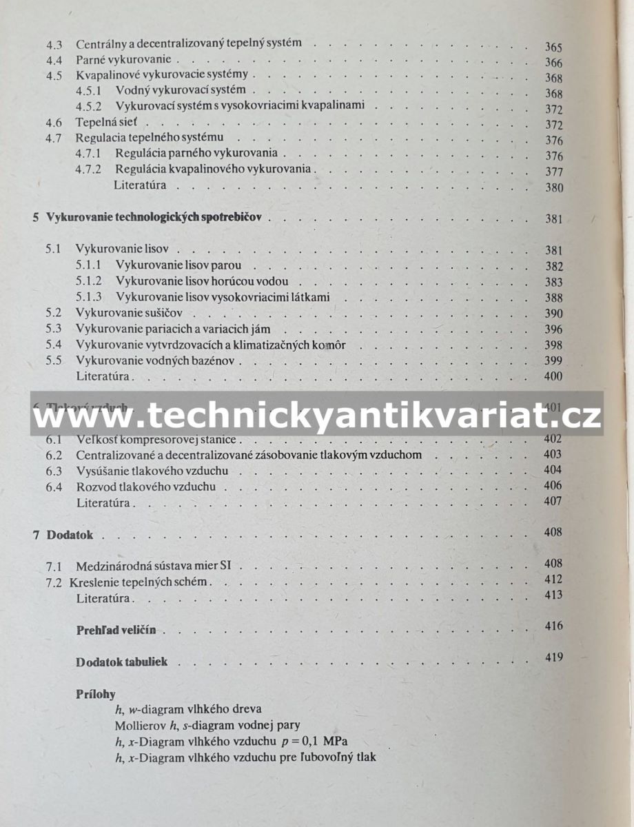 Energetika a tepelná technika pre dverárských inžinierov - František Setnička (1981)