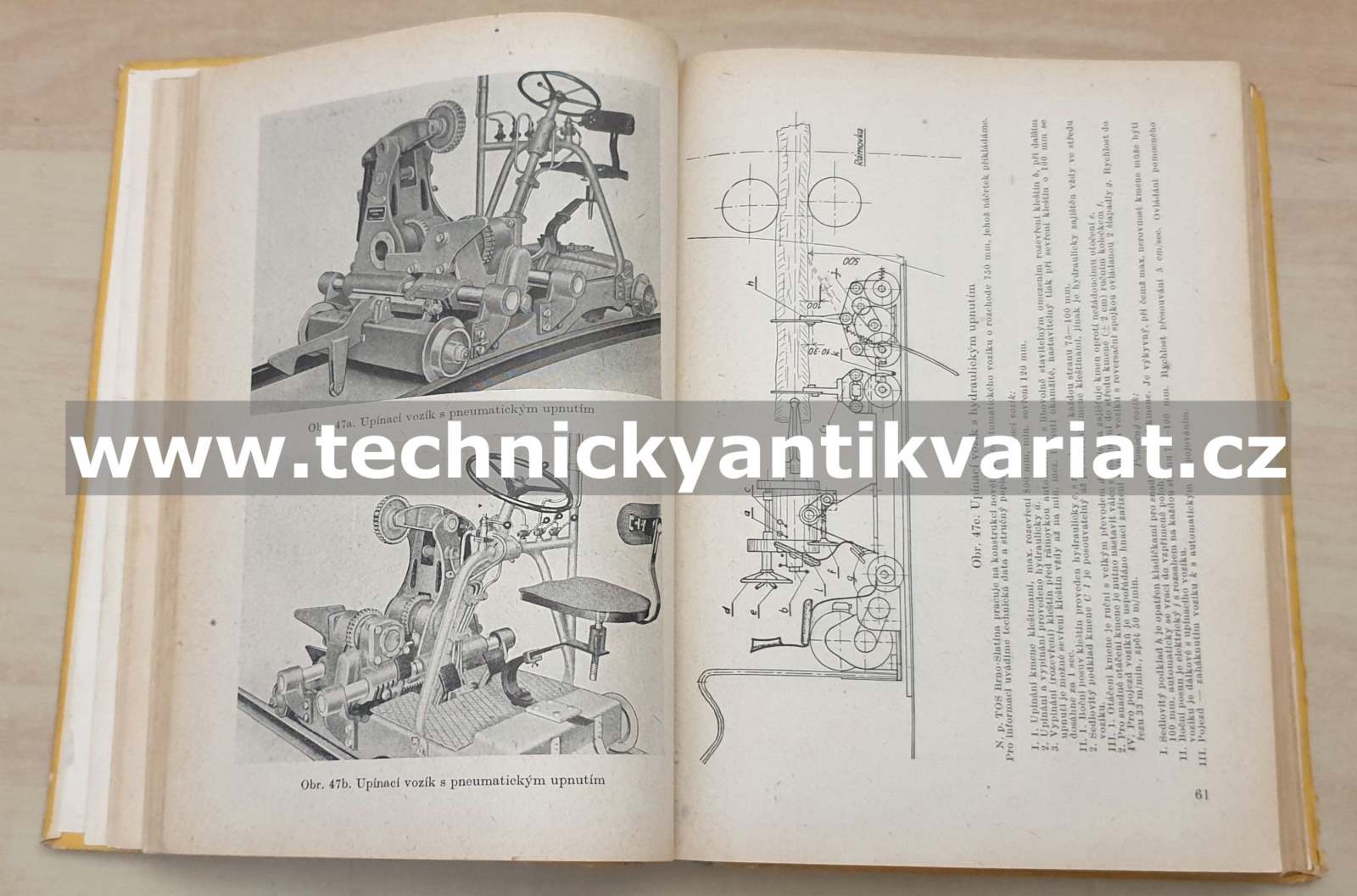 Rámová pila a technika řezání - Ille, Dobrý, Kozák, Tomášek (1954)