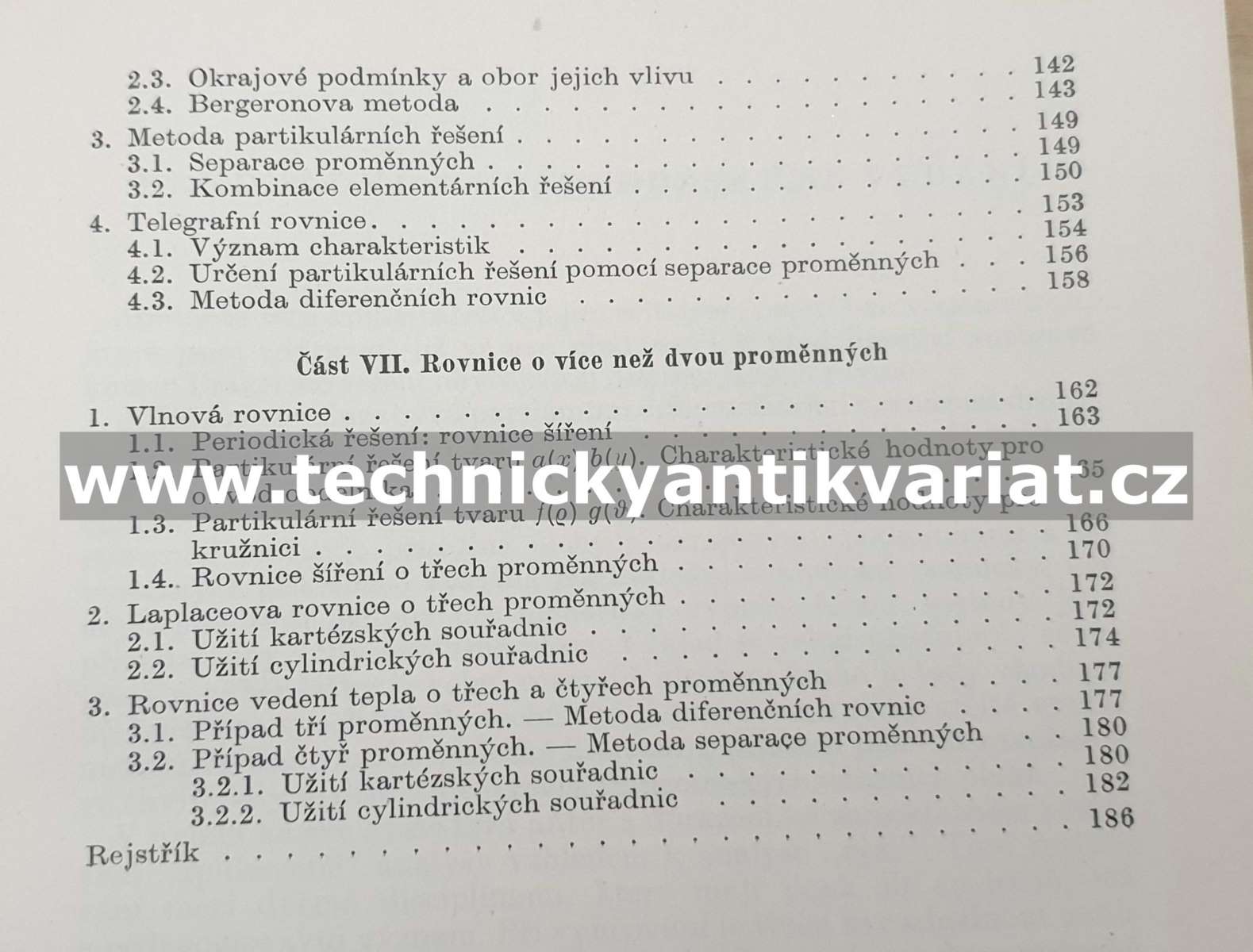 Praktické metody pro řešení parciálních diferenciálních rovnic - J.Legras (1960)