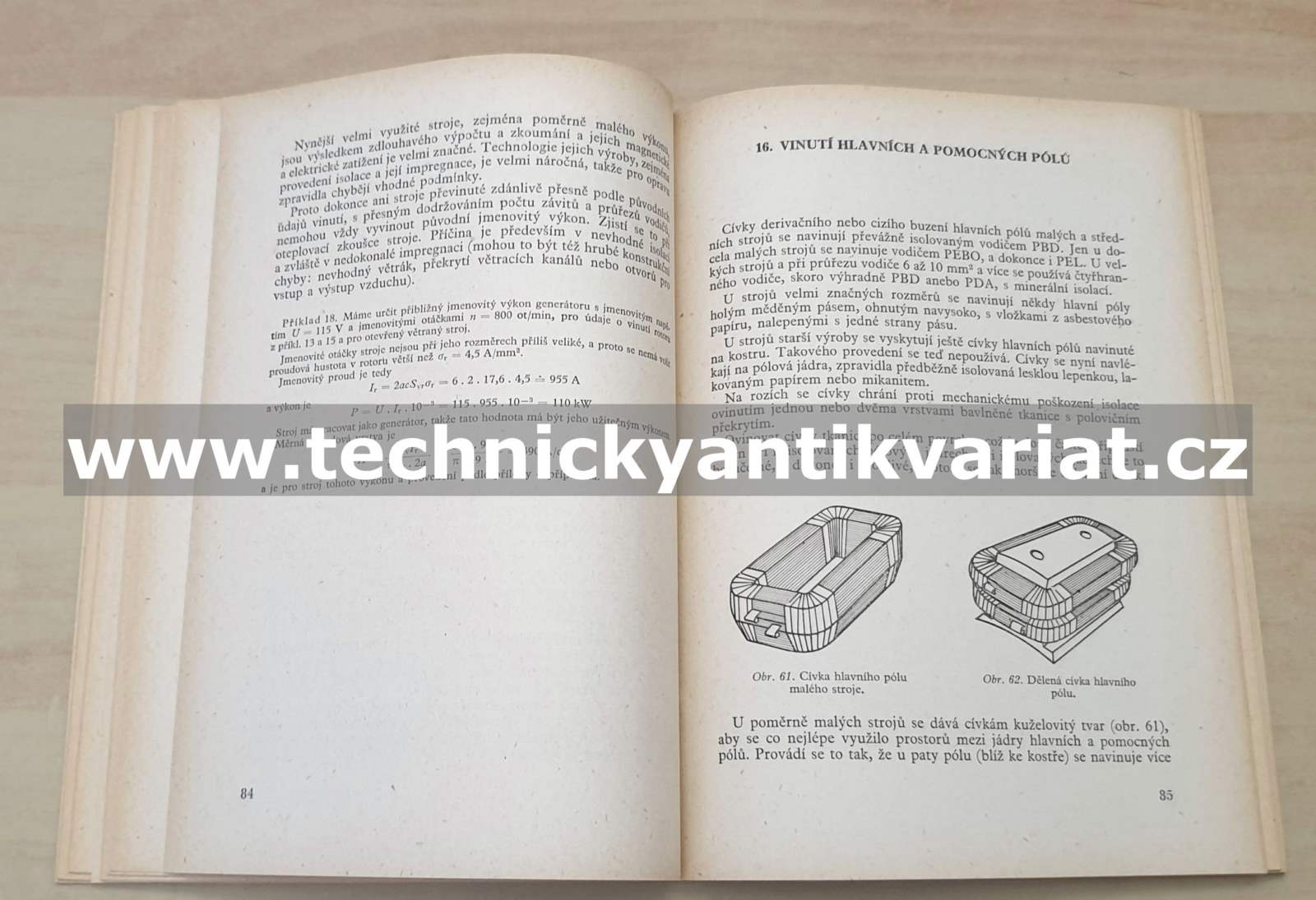 Výpočet převinovaného stroje na stejnosměrný proud - G.K.Žerve (1956)