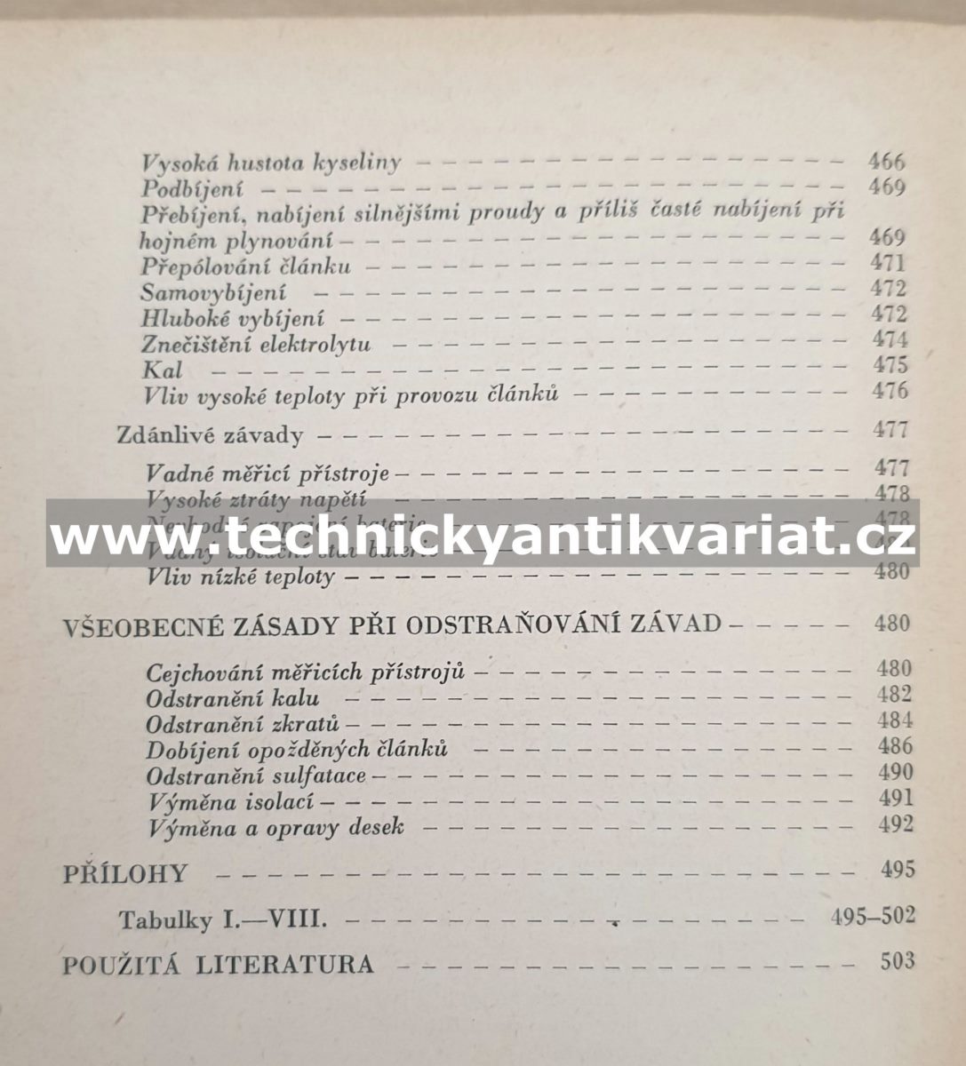 Olověný akumulátor - Jiří Malík (1953)