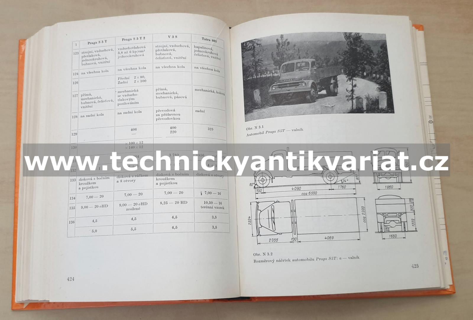Seřizovací tabulky automobilů - Ivo Bernard (1975)