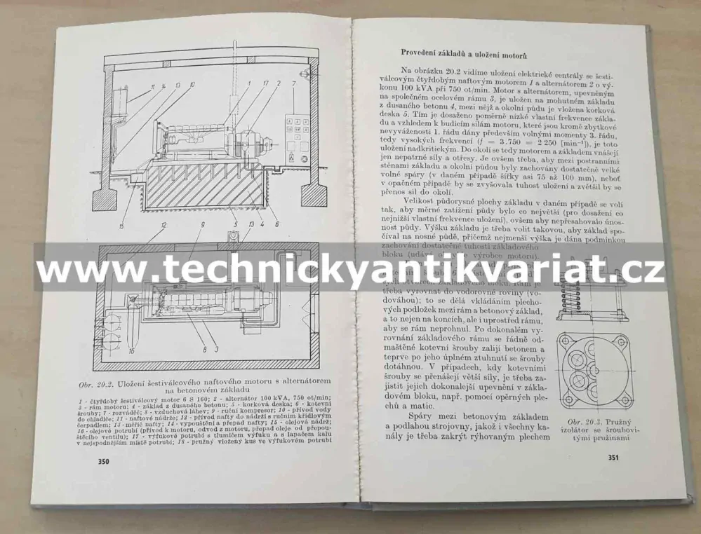 Údržba a opravy československých naftových motorů - Karel Znamirovský (1972)