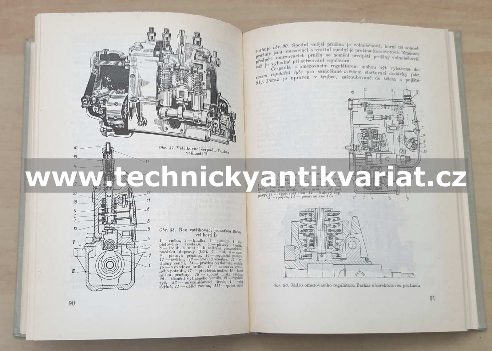 Vstřikovací zařízení naftových motorů - Jaromír Indra (1969)
