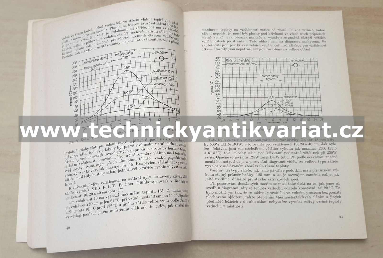 Technika infračerveného záření - R. Borchert, W. Jubitz (1958)