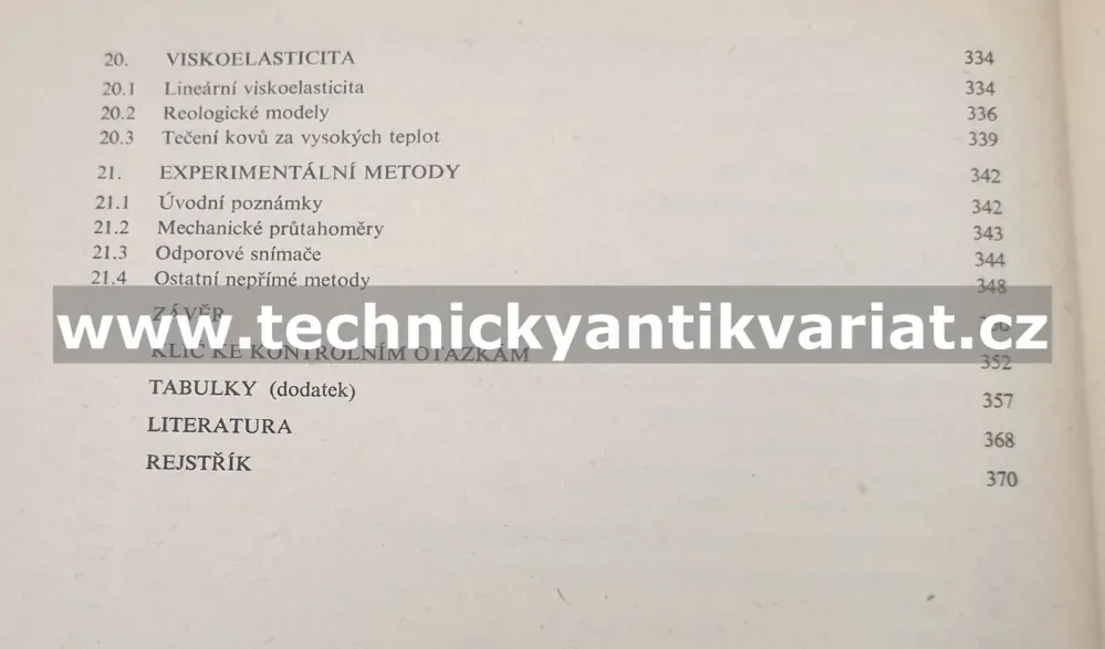Pružnost a pevnost ve strojnictví - Cyril Hoschl (1971)
