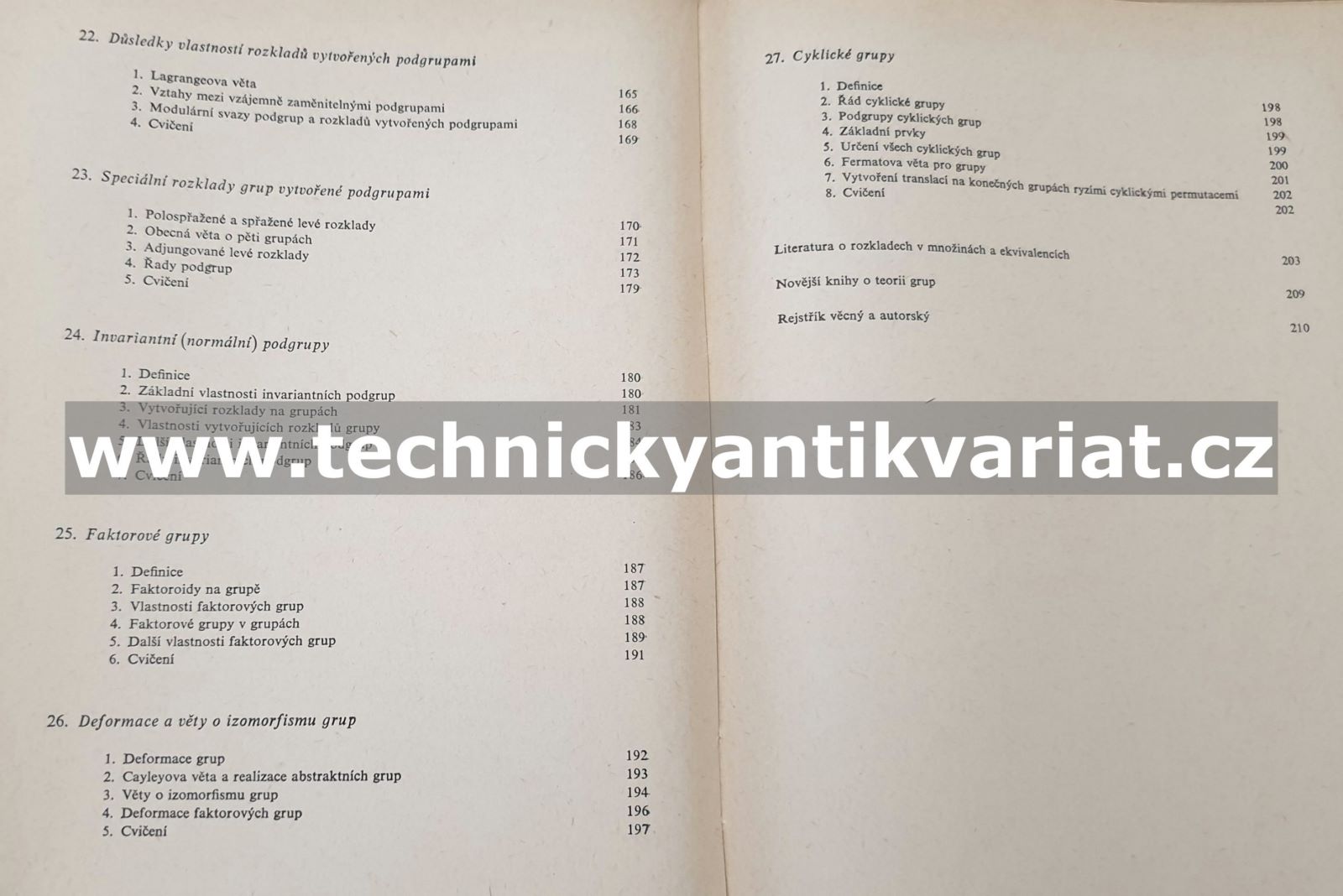 Základy teorie grupoidů a grup - Otakar Borůvka (1962)