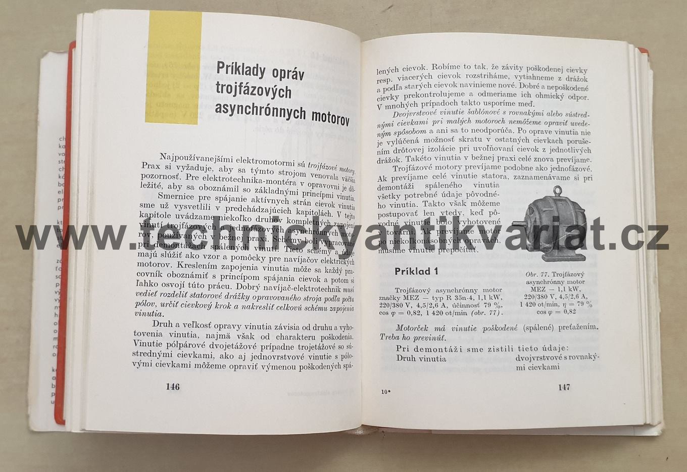 Opravy vinutí malých elektromotorov - Rudolf Lisáček (1971)