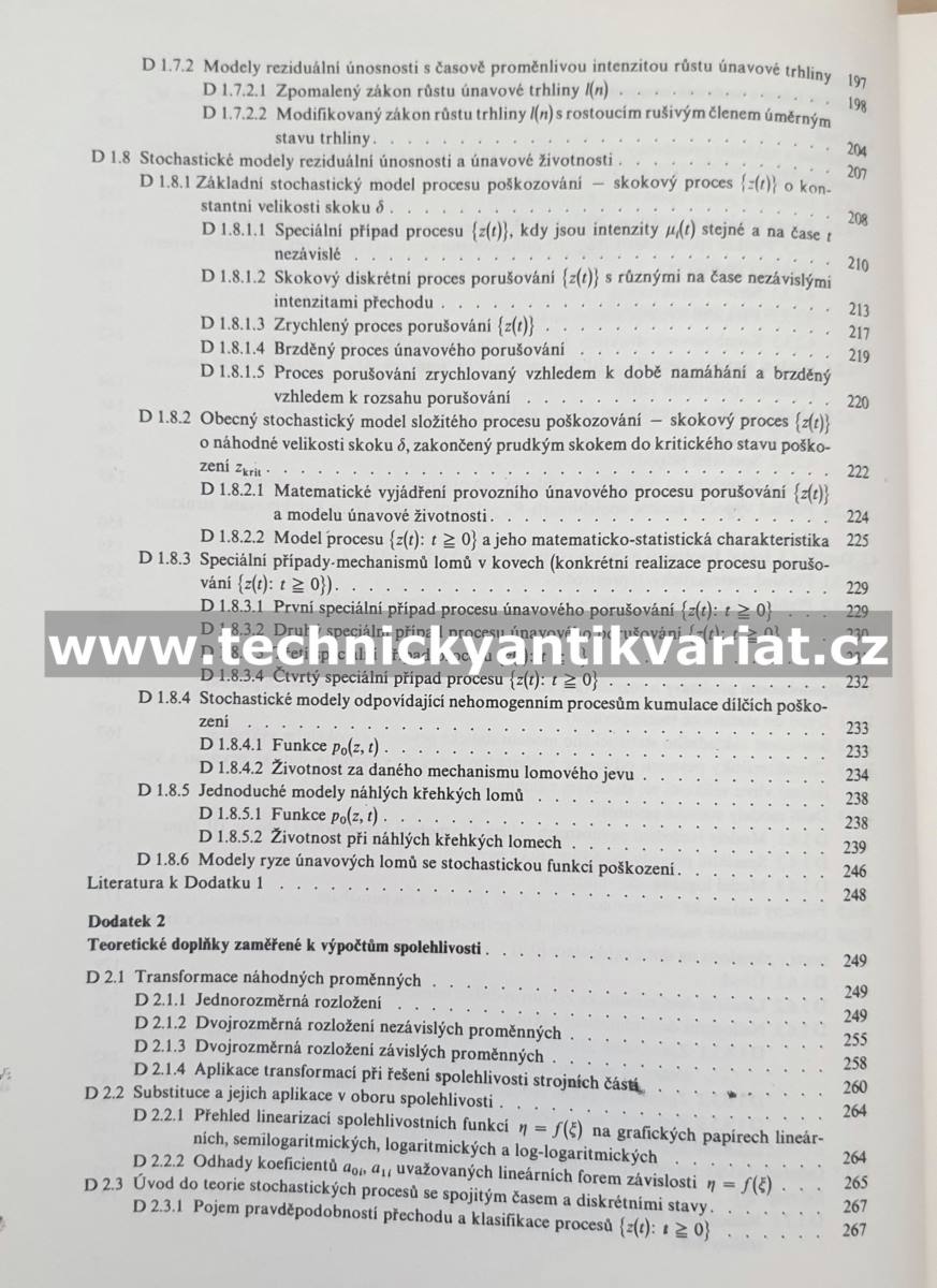 Statistické základy pevnosti konstrukcí 1 - Němec, Sedláček (1982)