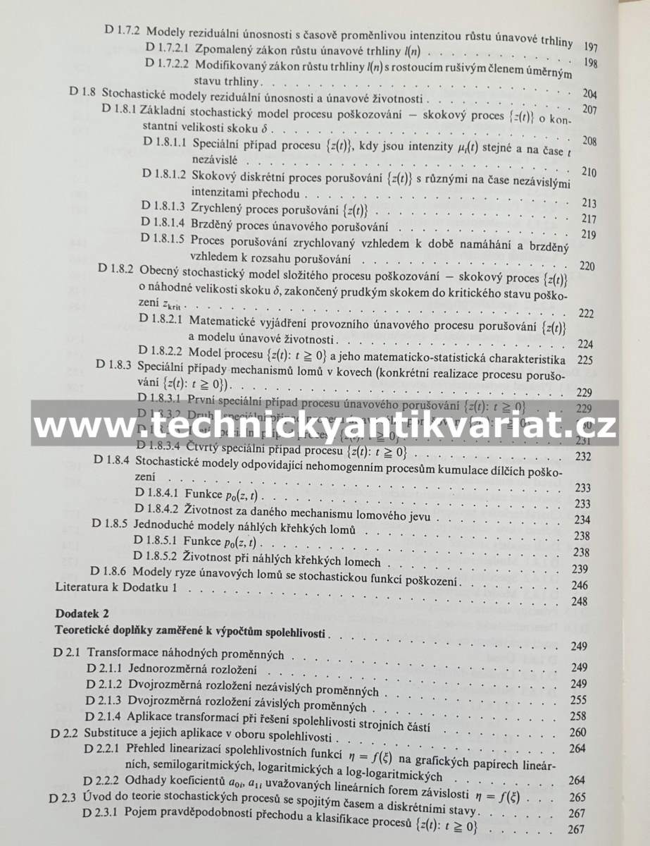 Statistické základy pevnosti konstrukcí 1 - Němec, Sedláček (1982)