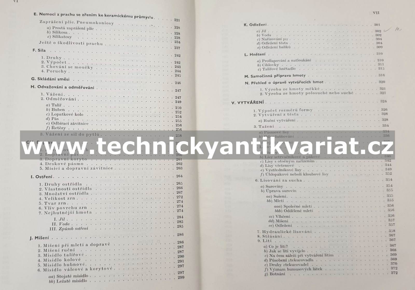 Keramika II. žárovzdorné zboží I. Rudolf Bárta (1948)