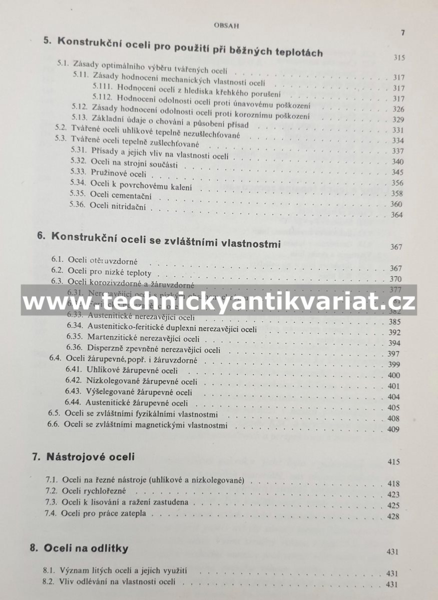 Nauka o materiálu I. Železo a jeho slitiny 4 - Ryš, Cenek, Hrbek, Mazanec (1975)