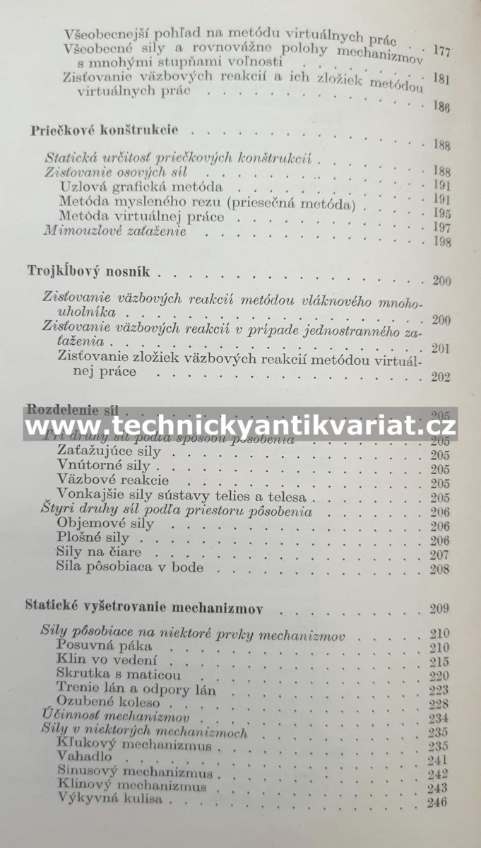 Mechanika 2 statika - Robert Binder (1965)