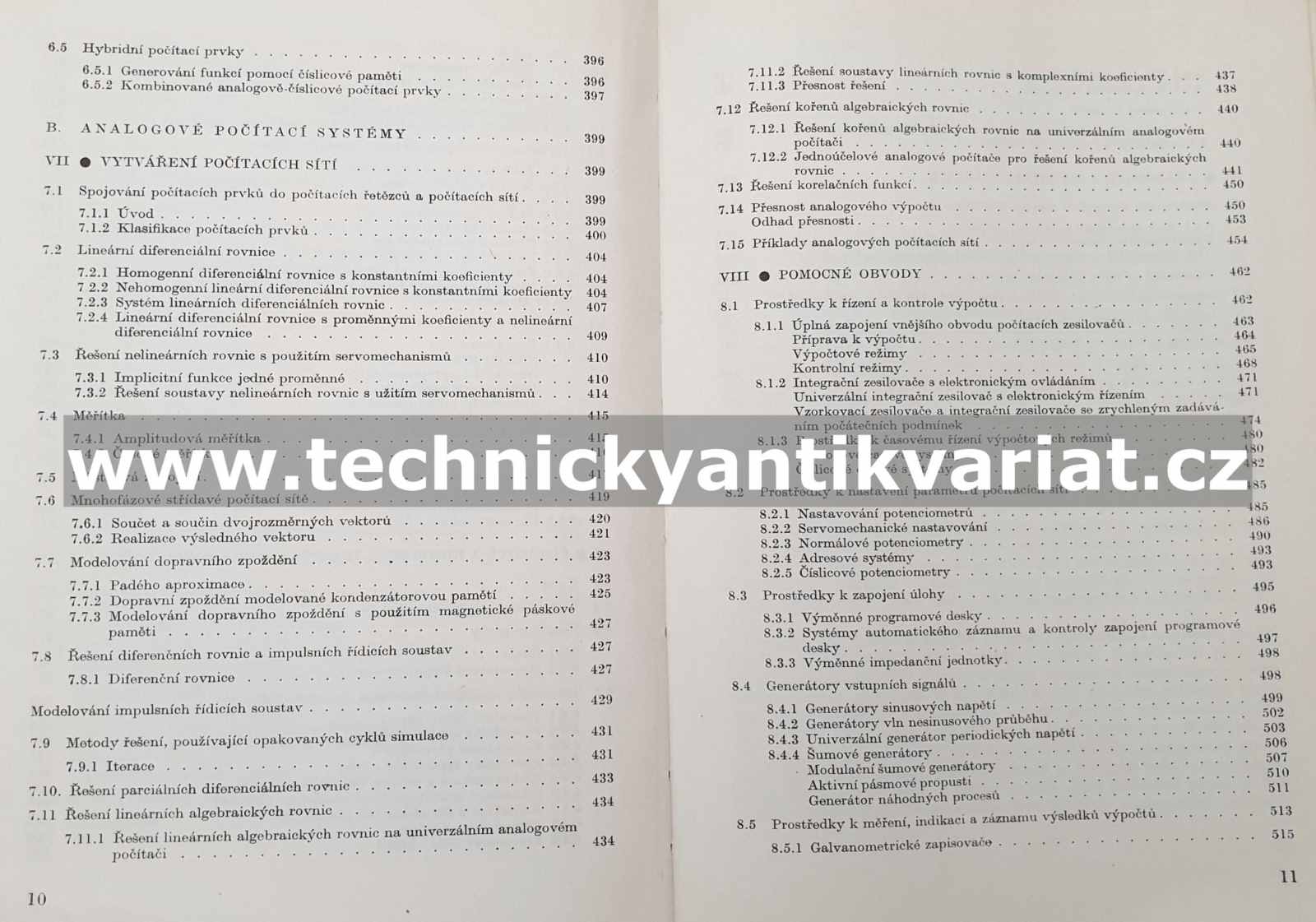 Analogové a hybridní počítače (1971)